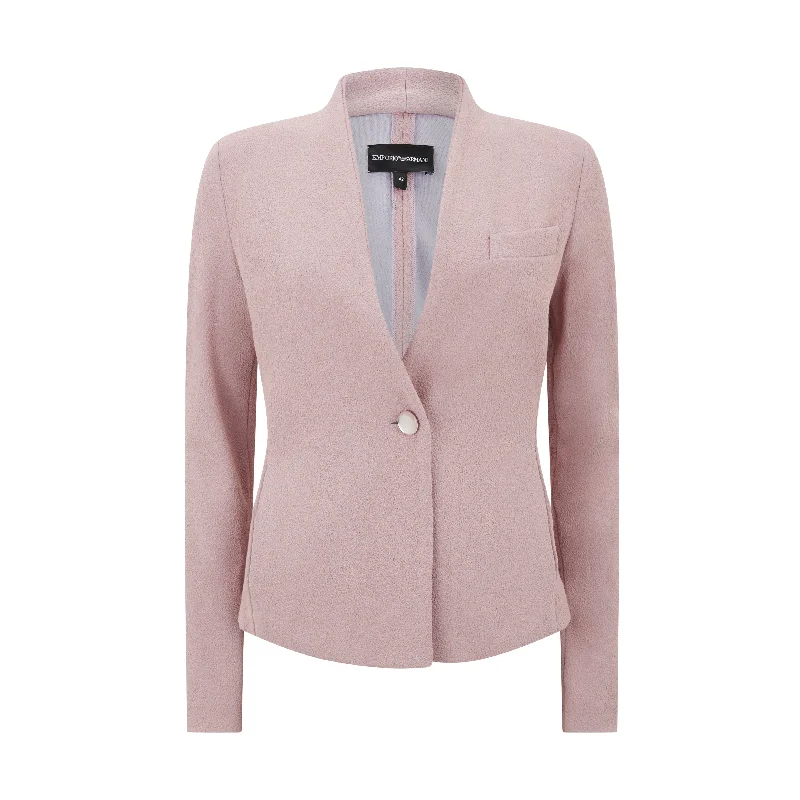 Tailored Jacquard Jersey Jacket