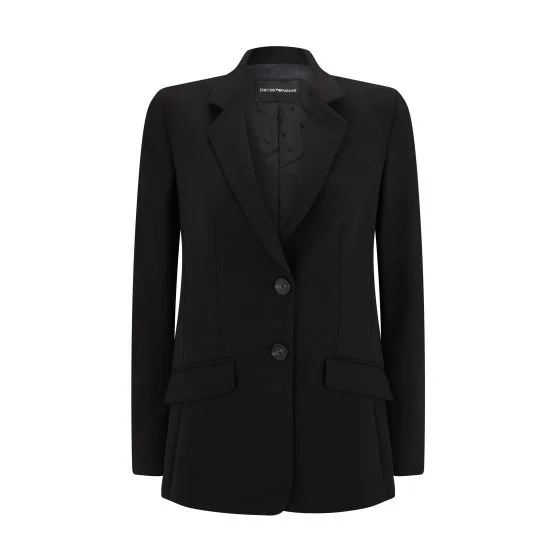 Tailored Wool Stretch Jacket