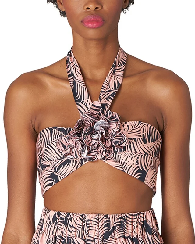 Carolina Herrera Halter Bandeau Top