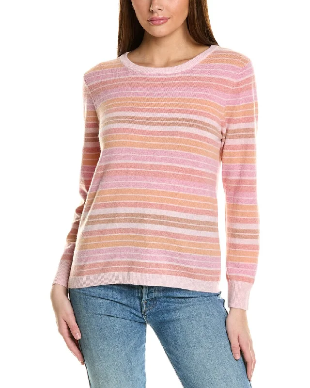 Collaboration Ashley Stripe Cashmere Sweater