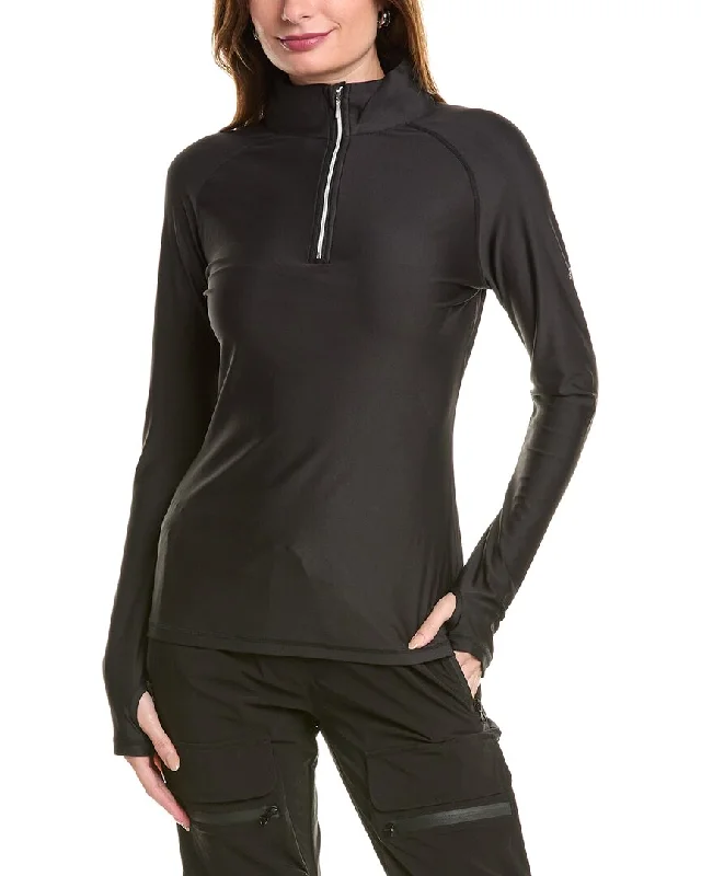 SKEA Annie Solid Zip Neck Pullover