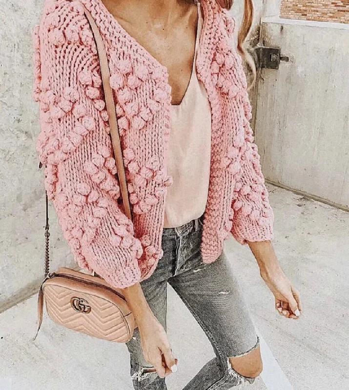 Sweater knitted cardigan jacket  147