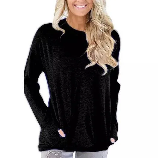 Solid Long Sleeve Shirt