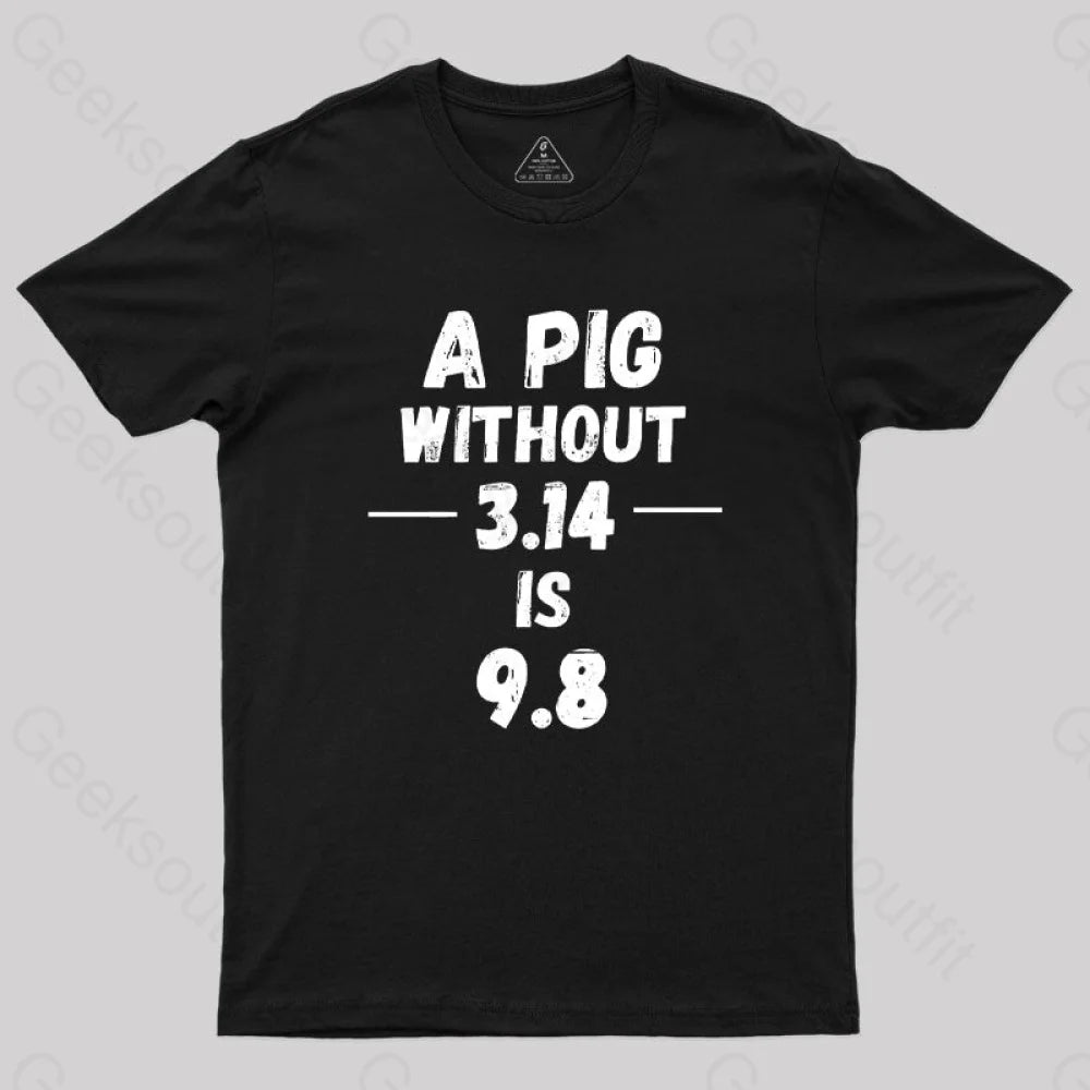 A PIG Without 3.14 is 9.8 G T-Shirt