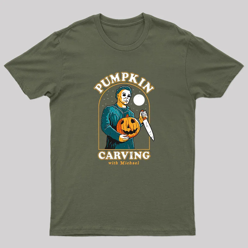 Carving With Michael T-Shirt