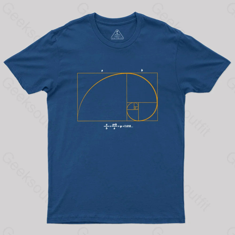 Fibonacci Math Art Science Engineer T-Shirt