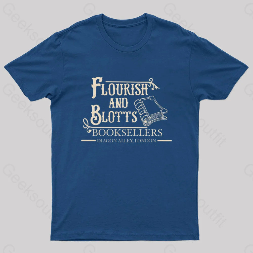 Flourish and Blotts Geek T-Shirt