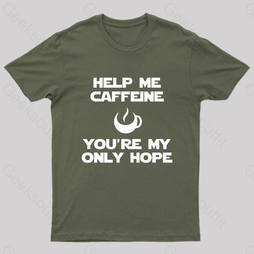 Help Me Caffeine Geek T-Shirt