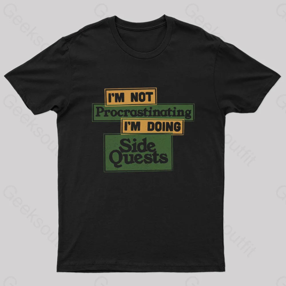 I'm Doing Side Quests Nerd T-Shirt