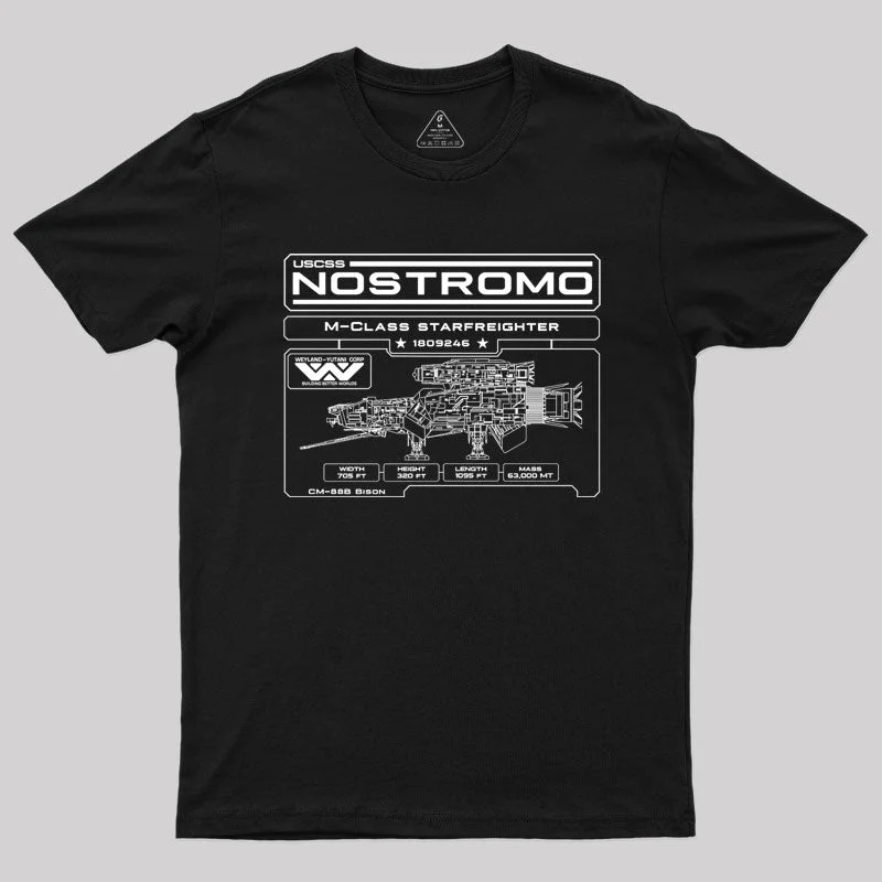 Nostromo Blueprint T-Shirt