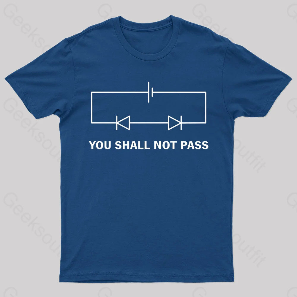 You Shall Not Pass Nerd T-Shirt