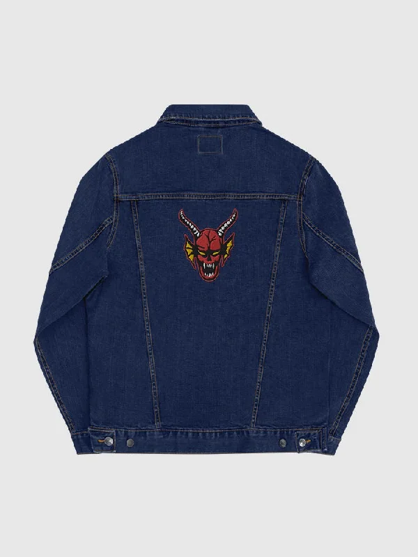 Hellfire Club Logo Denim Jacket