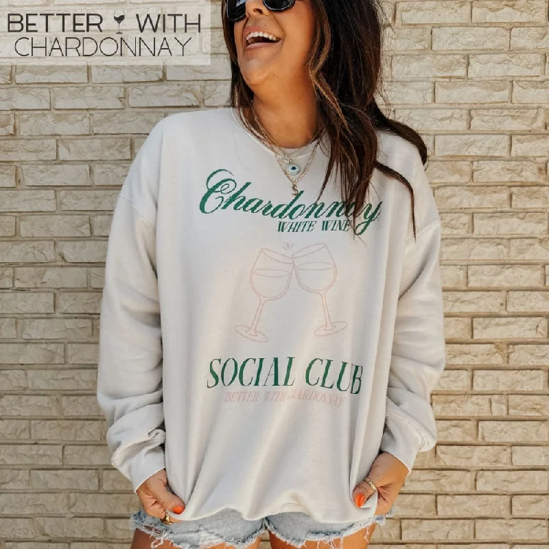 Chardonnay Social Club Sweatshirt