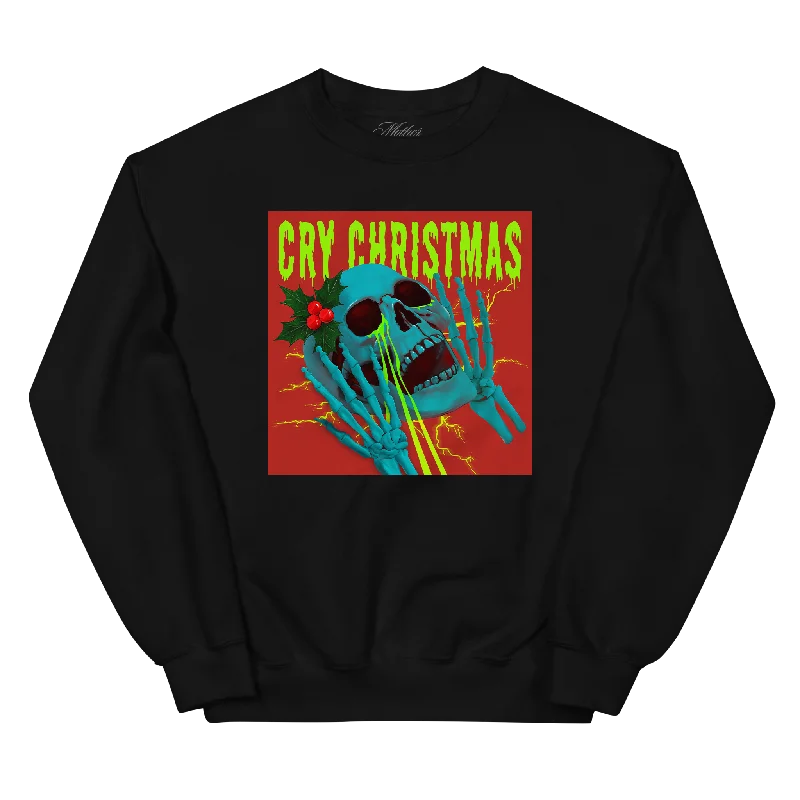 Cry Christmas Crewneck (Alternate Art)