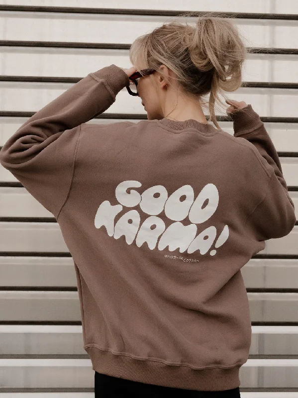 Good Karma Heavy Oversize Sweatshirt