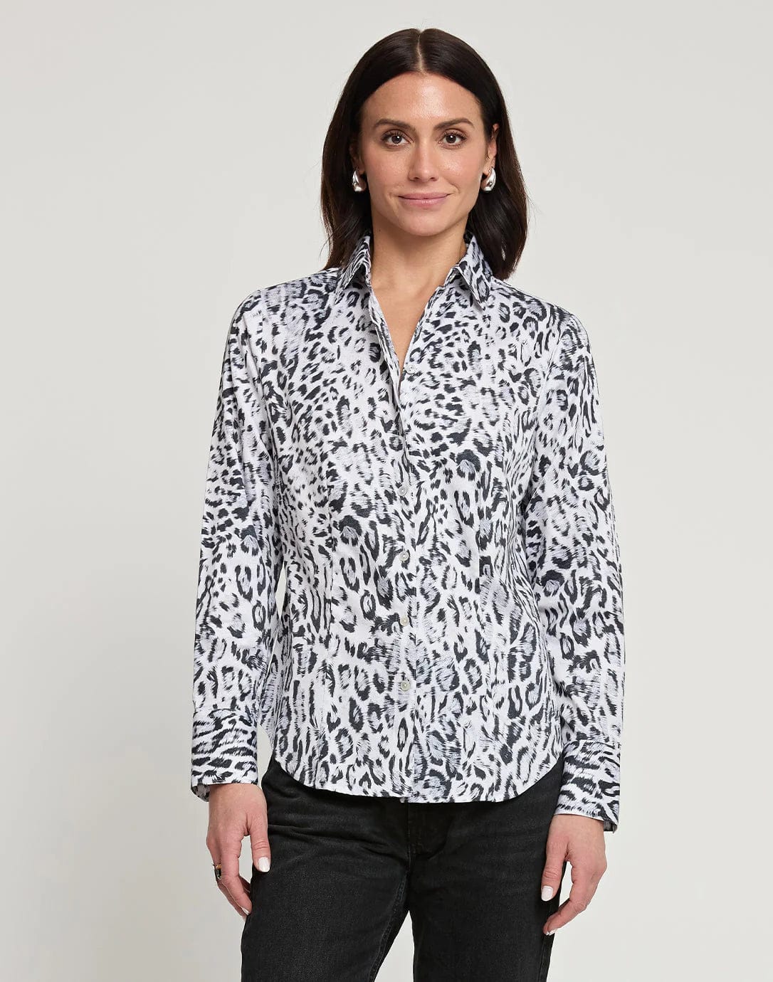 Black/White Leopard