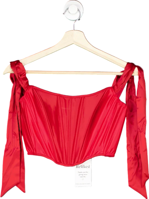 Victoria's Secret Red Corset Top XS